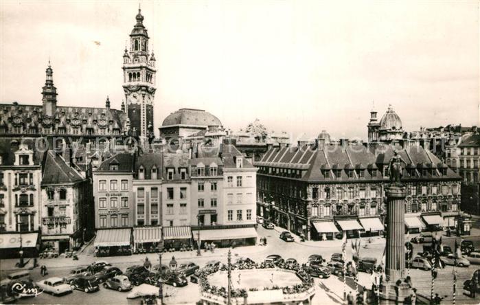 Lille Nord Place du General de Gaulle Monument