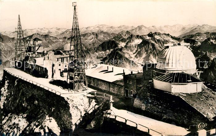 Bagneres-de-Bigorre Le Pic du Midi de Bigorre Observatoire Alpes
