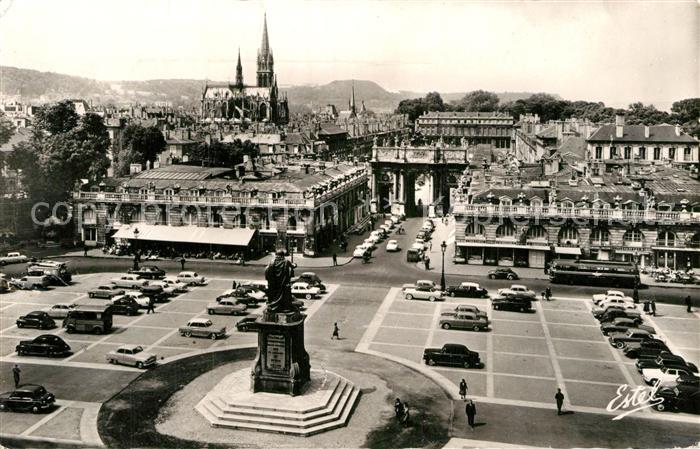 Nancy Lothringen Place Stanislav Monument Arc de Triomphe Eglise Saint Epvre