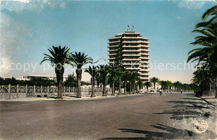 Bizerte Avenue de la Marne et le Building Inter Armes