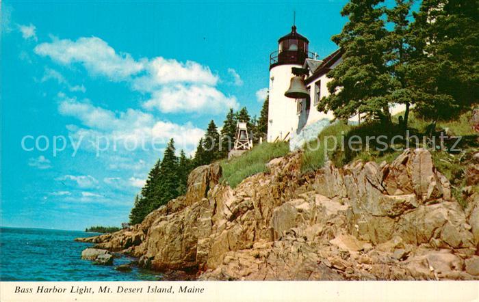 Mount Desert Island Bass Harbor Light Leuchtturm