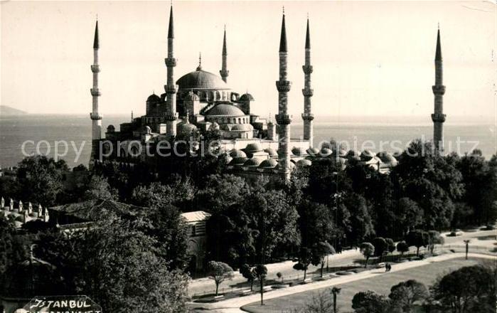 Istanbul Constantinopel Blaue Moschee