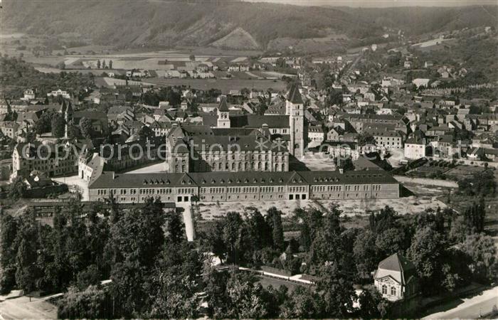 Echternach Basilique Palais abbatial vue aerienne