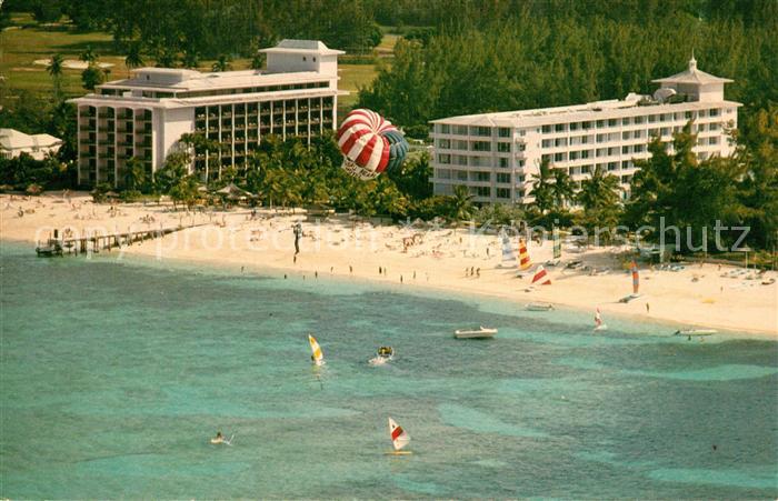 Nassau Bahamas Nassau Beach Hotel on Cable Beach aerial view