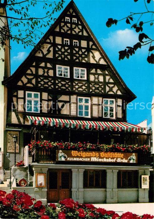 Bad Kissingen Weigands Gaststaette Fachwerkhaus