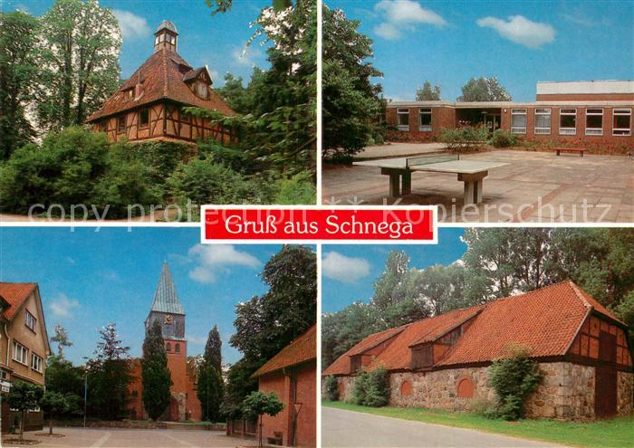 Schnega Altes Haus Schule Kirche