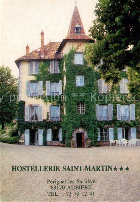 Aubiere Hostellerie Saint Martin