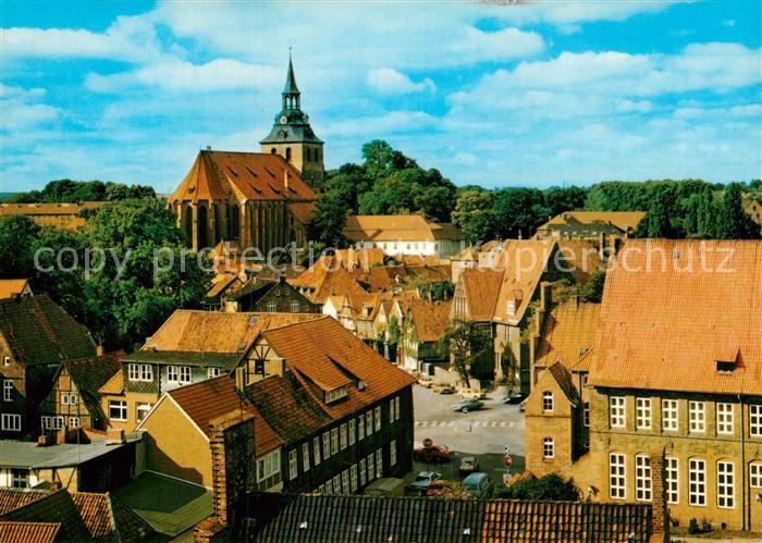 LueNEBURG  CITY Blick ueber die Altstadt zur Michaeliskirche