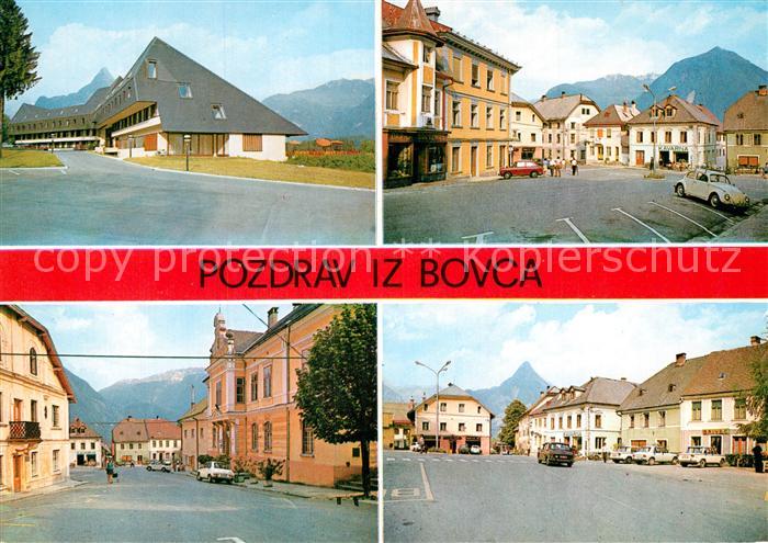 Bovca Teilansichten Gebaeude