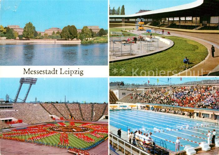 LEIPZIG Sachsen Elsterbecken Hochschule Alfred Rosch Kampfbahn Zentralstadion Sc