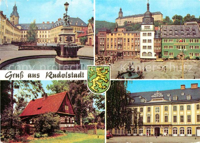 Rudolstadt Heidecksburg Marktplatz Volkskundemuseum