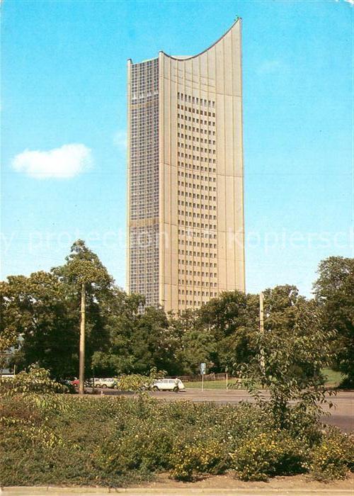 LEIPZIG Sachsen Hochhaus der Karl Marx Universitaet