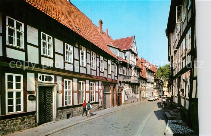 HILDESHEIM  CITY Hinterer Buehl Altstadt Fachwerkhaeuser