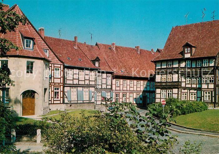 HILDESHEIM  CITY Godehardsplatz Werner'sche Haus Fachwerkhaus Altstadt