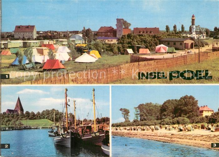 Insel Poel Timmendorf Campingplatz Kirchdorf Hafen Schwarzer Busch Strand