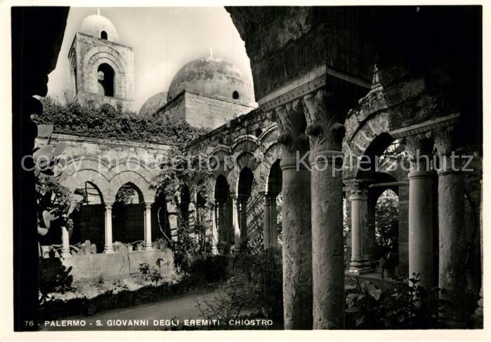 Palermo Sicilia San Giovanni degli Eremiti Chiostro Chiesa