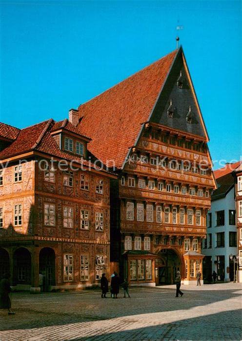 HILDESHEIM  CITY Knochenhaueramtshaus Baeckeramtshaus Historische Gebaeude