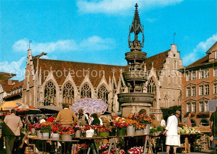 Braunschweig Altstadtmarkt Marienbrunnen Rathaus