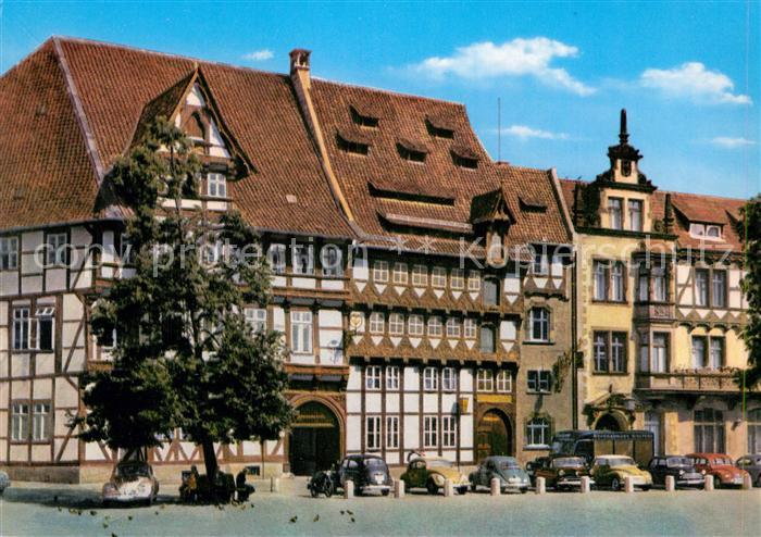 Braunschweig Gildehaus Fachwerkhaus Historisches Gebaeude