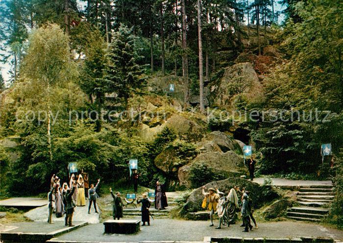 Luisenburg Europas groesstes Felsenlabyrinth Deutschlands erste Naturbuehne