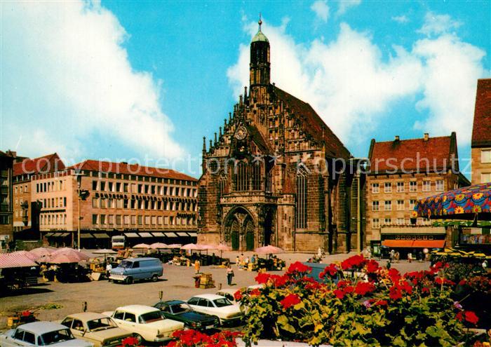 NueRNBERG  CITY Hauptmarkt mit Frauenkirche