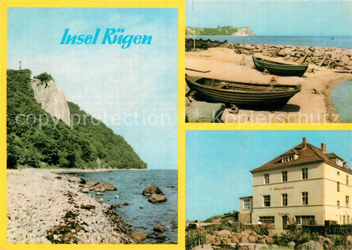 Insel Ruegen Koenigsstuhl Kreidefelsen Kap Arkona Juliusruh HOG Duenenhaus