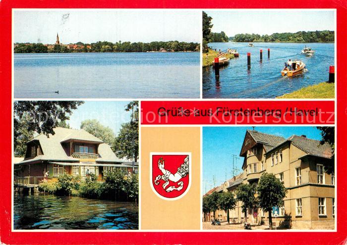 Fuerstenberg Havel Schwedtsee Havel Sportlerheim Rathaus