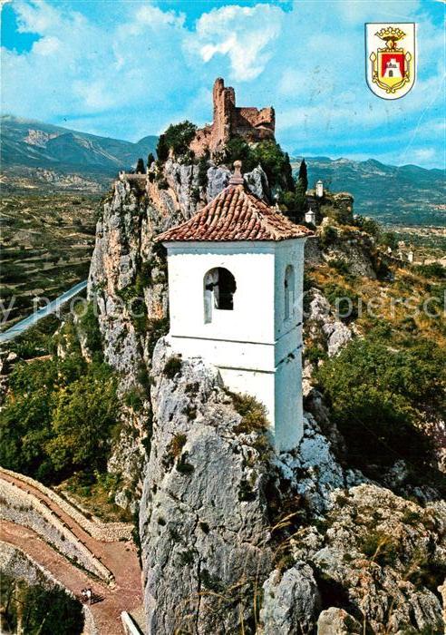 Guadalest Castell vista pintoresca