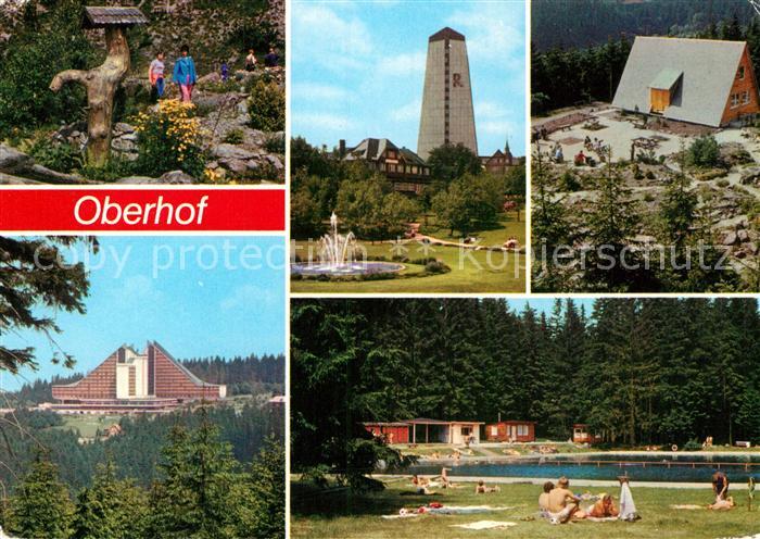 Oberhof Thueringen Botanischer Garten Gebirgsflora FDGB Erholungsheime Interhote