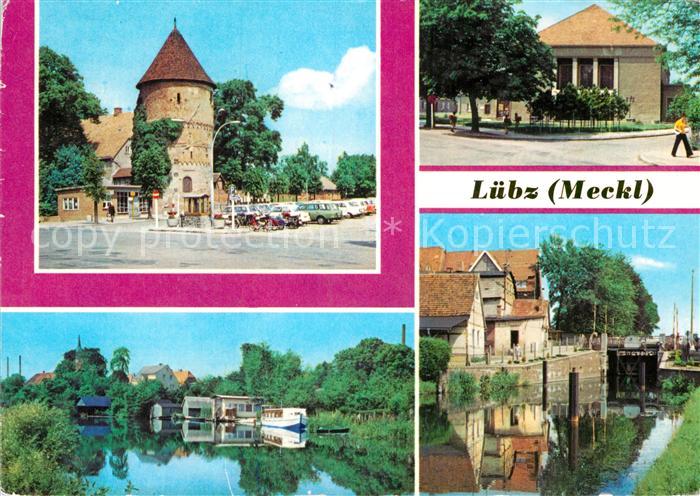 Luebz Wilhelm Pieck Platz Filmtheater Elde Schleuse