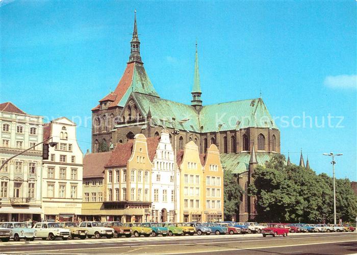 ROSTOCK  CITY Ernst Thaelmann Platz Kirche