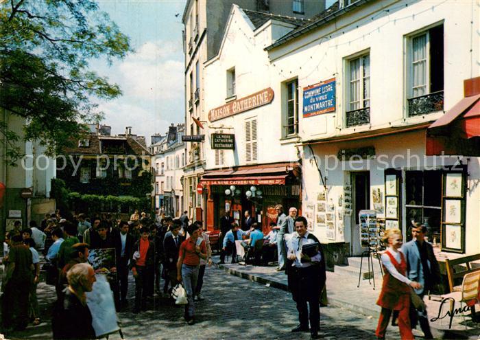 Montmartre Paris La Place du Tertre