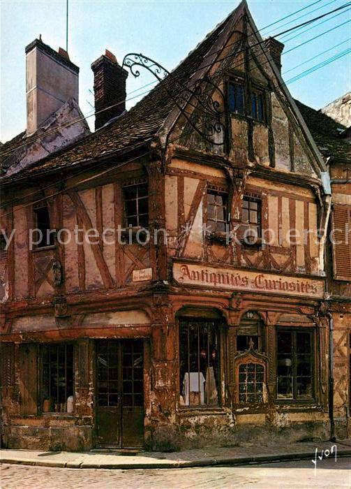 Compiegne Oise La Vieille Cassine Antiquites Rue des Lombards Collection Couleur