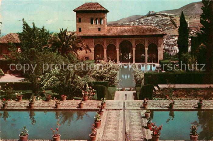 Granada Andalucia Alhambra Jardines del Partal