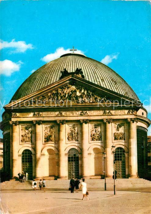 BERLIN  CITY St Hedwigs Kathedrale Hauptstadt der DDR