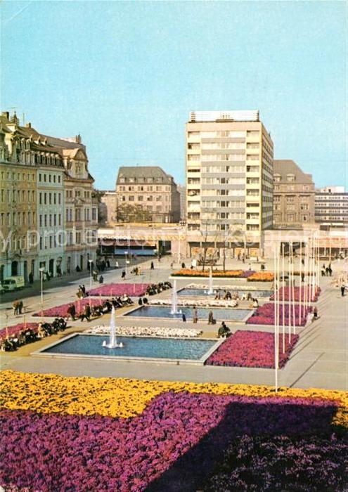 LEIPZIG Sachsen Sachsenplatz