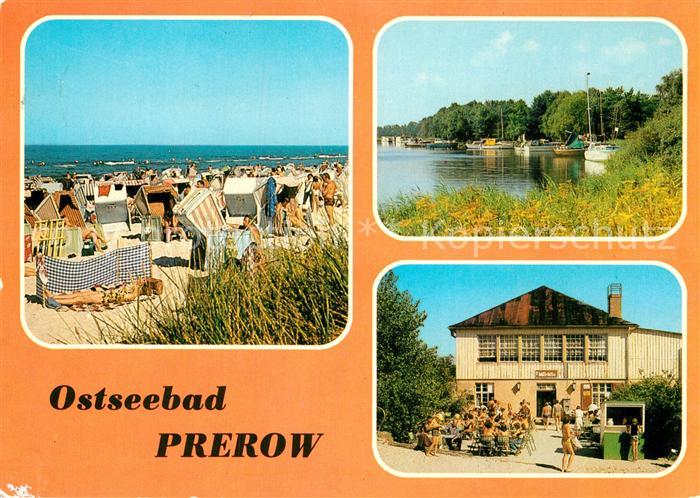 Prerow Ostseebad Strand Seglerhafen HO Milchbar am Duenenhaus