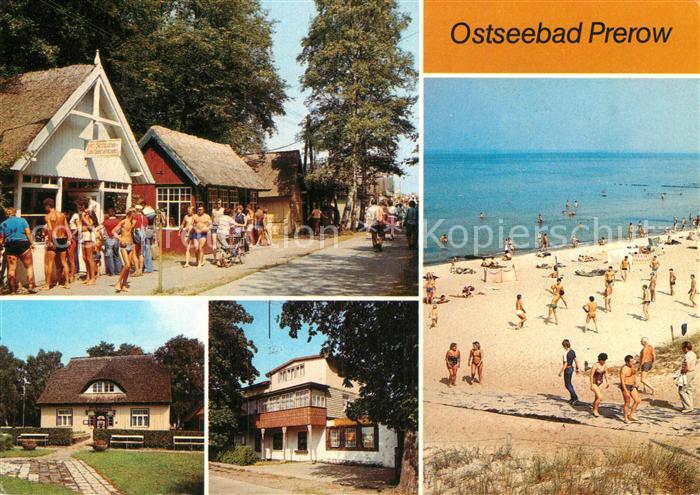 Prerow Ostseebad Strandweg Rat der Gemeinde FDGB Urlaubergaststaette Ostseestran