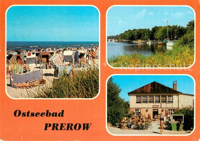 Prerow Ostseebad Strand Seglerhafen HO Milchbar am Duenenhaus