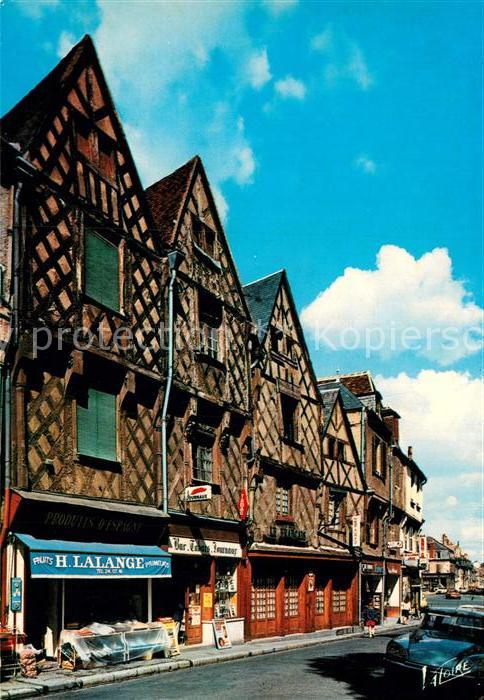 Bourges Maisons anciennes Rue Edouard Vaillant