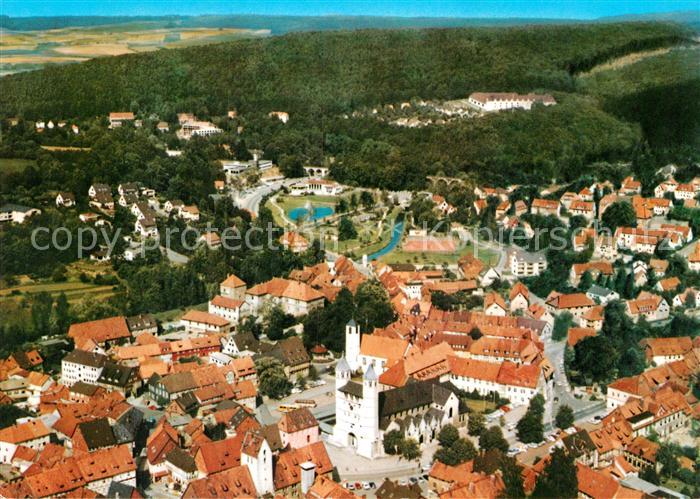 Bad Gandersheim Fliegeraufnahme