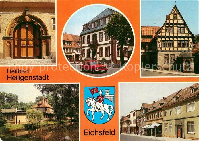 Eichsfeld Duderstadt Heilbad Heiligenstadt Portal des Zwelchen Hauses Rathaus Al