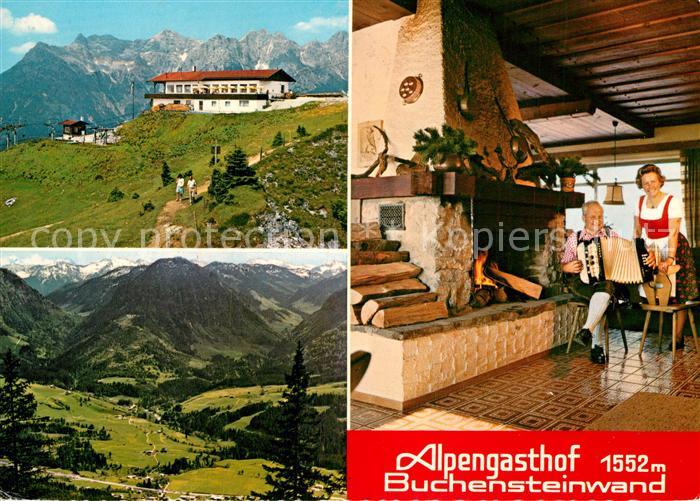 St Jakob Haus Alpengasthof Buchensteinwand Leoganger Steinberge Talblick auf Pfa