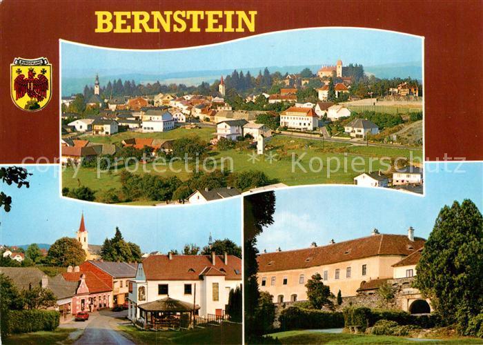 Bernstein Burgenland Panorama Teilansichten