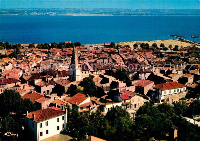 Berre-l Etang Vue aerienne du vieux village