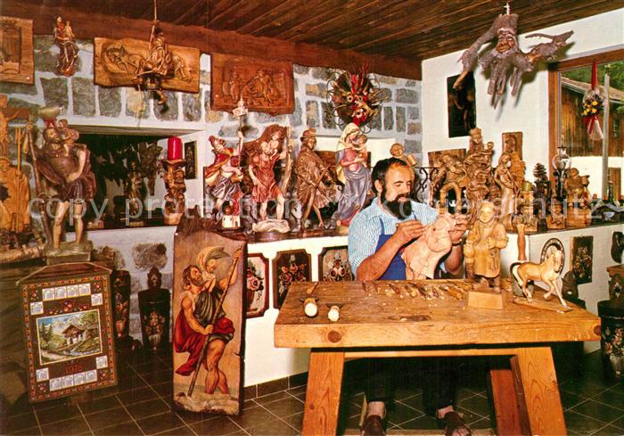 Bach Tirol Holzschnitzstube Schnoeller