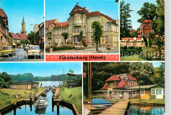 Fuerstenberg Havel ThaelmannStrasse Rathaus Park des Friedens Havelschleuse Gast