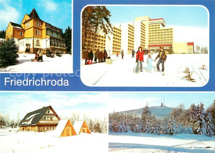 Friedrichroda Spiessberghaus FDGB Erholungsheim August Bebel Heuberghaus Grosser