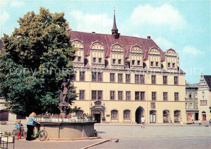 Naumburg Saale Rathaus am Wilhelm Pieck Platz