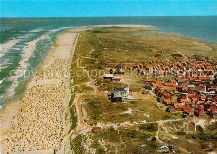 Juist Nordseebad Fliegeraufnahme